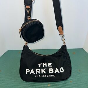 Disneyland Black Crossbody Bag